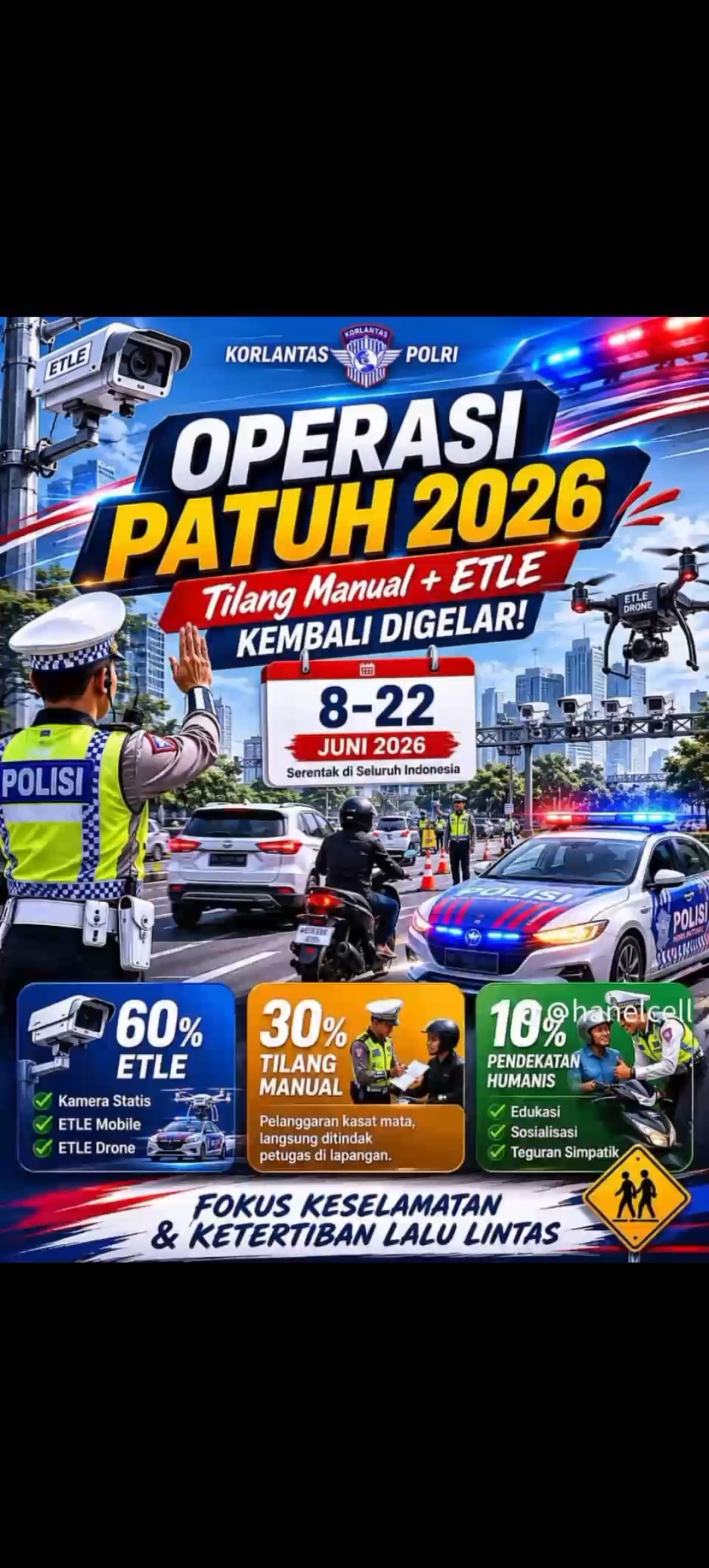 Operasi Patuh 2026 Digelar 8–22 Juni, Warga Perbon Diimbau Tertib Berlalu Lintas